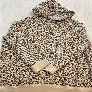 Leopard Print Women’s Hoodie